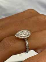 Colette Engagement Ring 2.4ct TCW, 14K Gold