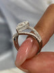 Remi Engagement Ring 1.9ct TCW, 14K Gold