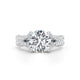 Blanche Engagement Ring 3.4ct TCW, 14K Gold