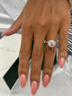 Fleur Engagement Ring 1.94 Carat White Gold