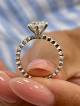 Liana Engagement Ring 1.6ct TCW, 14K Gold