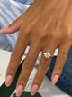 Liana Engagement Ring 1.65 Carat White Gold