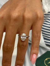 Sabine Engagement Ring 2ct TCW, 14K Gold
