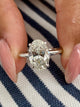 Sabine Engagement Ring 2ct TCW, 14K Gold