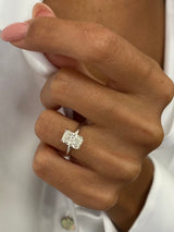Coco Engagement Ring 2ct TCW, 14K Gold