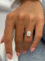 Coco Engagement Ring 2 Carat White Gold