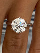 Romilly Engagement Ring 3ct TCW, 14K Gold