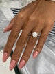 Romilly Engagement Ring 3ct TCW, 14K Gold