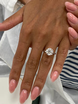 Romilly Engagement Ring 3ct TCW, 14K Gold