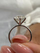 Romilly Engagement Ring 3ct TCW, 14K Gold