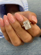 Yuli Engagement Ring 5 Carat White Gold