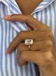 Yuli Engagement Ring 5ct TCW, 14K Gold