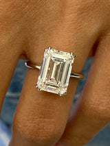 Yuli Engagement Ring 5ct TCW, 14K Gold