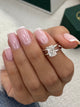 Cinzia Engagement Ring 2.1ct TCW, 14K Gold