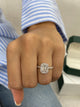 Allegra Engagement Ring 1.7ct TCW, 14K Gold
