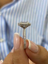 Allegra Engagement Ring 1.7ct TCW, 14K Gold