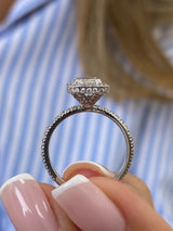 Allegra Engagement Ring 1.7ct TCW, 14K Gold
