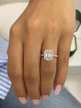Halo with Pave Band