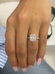 Halo with Pave Band