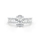 Ginevra Engagement Ring 4.8ct TCW, 14K Gold