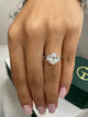 Bari Engagement Ring 2.4ct TCW, 14K Gold