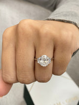 Bari Engagement Ring 2.4ct TCW, 14K Gold