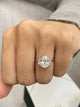 Bari Engagement Ring 2.4ct TCW, 14K Gold