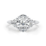 Bari Engagement Ring 2.4ct TCW, 14K Gold