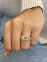 Nira Engagement Ring 2.5ct TCW, 14K Gold
