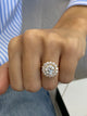 Inbar Engagement Ring 3.40 Carat Yellow Gold