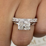 Ruth Bridal Set Rings Set 3.2ct TCW, 14K Gold
