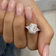 Valeria Engagement Ring 2ct TCW, 14K Gold