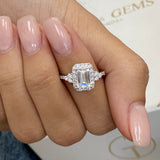 Valeria Engagement Ring 2ct TCW, 14K Gold