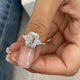 Valeria Engagement Ring 2ct TCW, 14K Gold