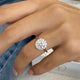 Alani Engagement Ring 1.4ct TCW, 14K Gold