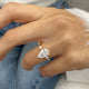 June Engagement Ring 2.3ct TCW, 14K Gold