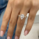 June Engagement Ring 2.35 Carat Yellow Gold