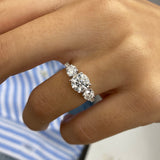 Amira Engagement Ring 1.7ct TCW, 14K Gold