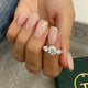 Amira Engagement Ring 1.7ct TCW, 14K Gold