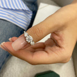 Amira Engagement Ring 1.7ct TCW, 14K Gold