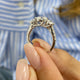 Amira Engagement Ring 1.7ct TCW, 14K Gold