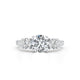 Amira Engagement Ring 1.7ct TCW, 14K Gold