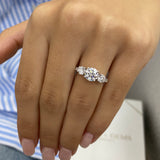 Amira Engagement Ring 1.98 Carat White Gold
