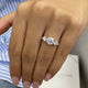 Amira Engagement Ring 1.98 Carat White Gold