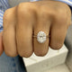Margaret Engagement Ring 1.3ct TCW, 14K Gold