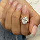 Margaret Engagement Ring 1.3ct TCW, 14K Gold