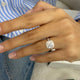 Aspen Engagement Ring 1.8ct TCW, 14K Gold