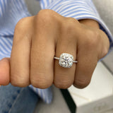 Aspen Engagement Ring 1.8ct TCW, 14K Gold