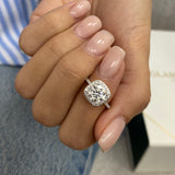 Aspen Engagement Ring 1.8ct TCW, 14K Gold
