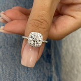 Aspen Engagement Ring 1.8ct TCW, 14K Gold